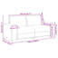 Canapé vidaXL 70,87 po en similicuir noir-8320025