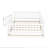 Full Size Floor Bed with Slats-1490911838-1490911833