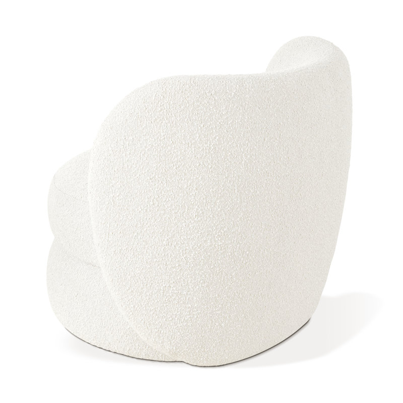 Forme Barrel Chair, Dover Dover Boucle
