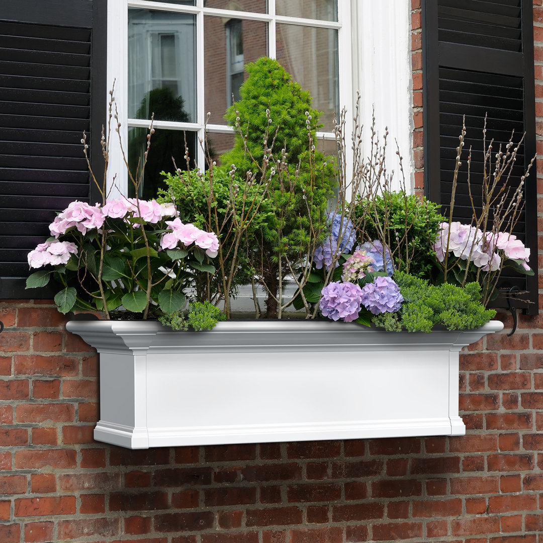 Anand Resin Window Box with Water Reservoir Charlton Home® 