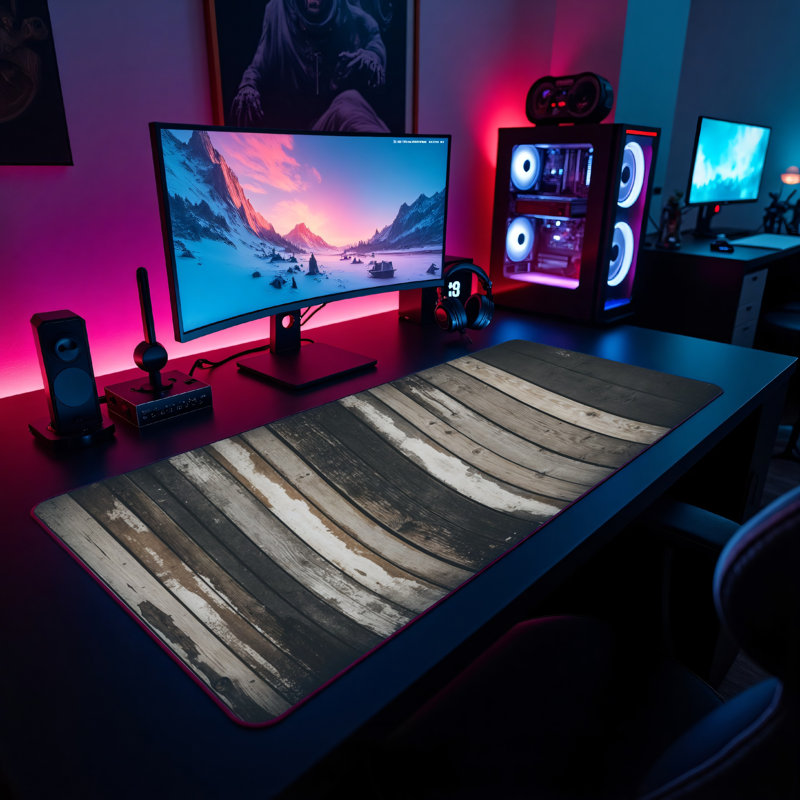 Polyester Desk Pad, 23.6x13.8