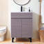 Ensemble de meuble-lavabo simple 24 po gris