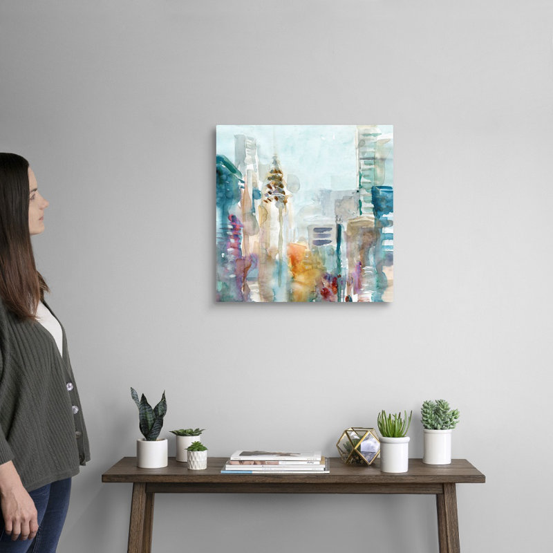 Spectrum NYC - Peinture sur toile, Toile tendue, H 20 po x l 20 po x P 1,25 po