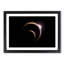 The Sun Behind the Earth and Moon - Picture Frame Painting Print-55639992-55639991