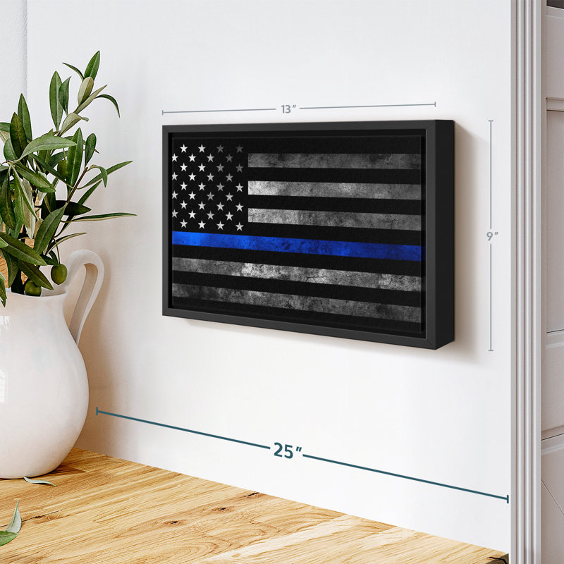 «Police Flag», H 9 po x l 13 po