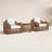 Alyshia 3 Piece Seating Group with Sunbrella Cushions