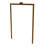 Fixturedisplays® Pre-Order Only 68.4 X 97.8 X 0.75" Double Door Front Door Entry Door Rectangular Wood Door 15912-Inside Trim