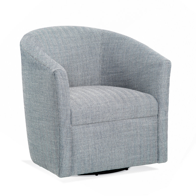 Fauteuil demi-tonneau Indigo, Bleu