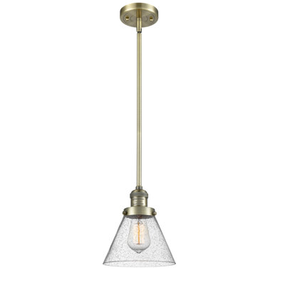 Luminaire suspendu conique à 1 lumière Mosley