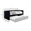 Lit de jour simple avec couchette Calion-44602797