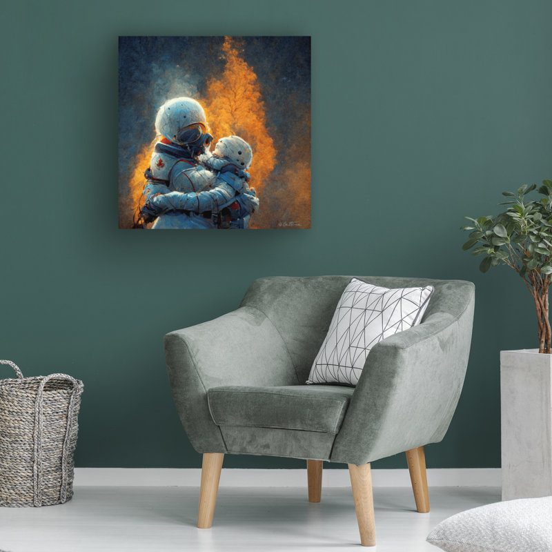 Œuvre sur toile, «l'encadrement par Ben Heine», H 14 po x l 14 po