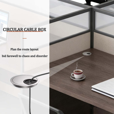 Bureau rectangulaire 6 personnes avec poste de travail avec banc