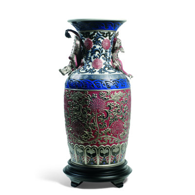 21.25" Porcelain Table Vase