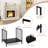 Curstin 18'' W Metal Log Rack