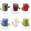 Ensemble de 6 bougies parfumées