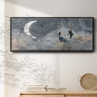 Celestial Love Collection D- Framed Canvas