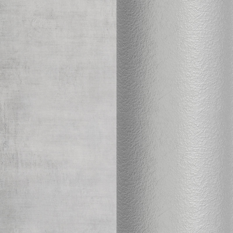 Plateau de table 24 po x 30 po sans soudure toutes saisons avec base, Faux ciment gris
