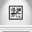 Expressions modernes - tons mauves - peinture encadrée-60346974-60346978