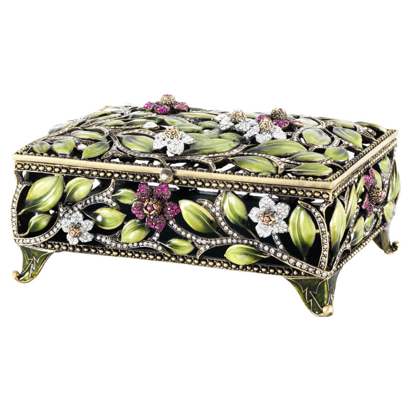 Sophie Pewter Decorative Box