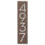 Floating Modern 3" Number Vertical Address Plaque (4 Digits)-435911416-435911256-435907216