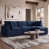 Blue Chenille