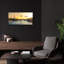 «Paris - Golden Sunset Panorama» par Epic Portfolio, peinture murale acrylique sur verre-999813977