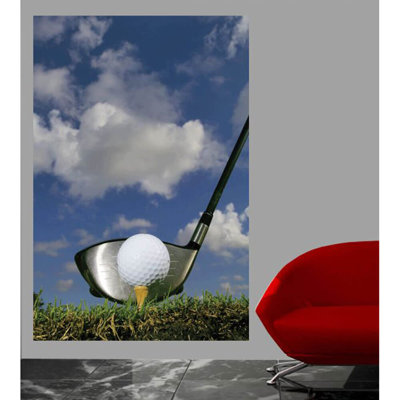 Adhésif décoratif «Adressing the Ball»