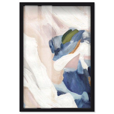 Early Reflections Shadowbox Print Pastel Decor by Art Remedy