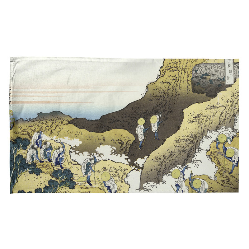 Hague Tea Towel Kitchen Towel, Cotton Twill, Yellow