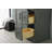 Vannes 36" Single Sink Freestanding Bathroom Vanity with Black Stone Top-450986005