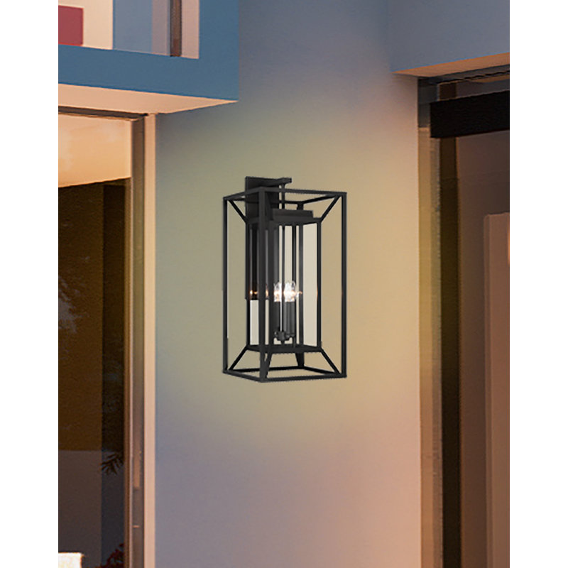 Support mural d'extérieur 4 lumières Harbor View, H 29,75 po x l 13,5 po x P 14,38 po