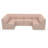 Fleener 124" Sunbrella® Outdoor U Sectional-125469628