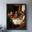 Art mural rétro noir, salle à manger de dieu-1445637057
