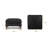Essex Full-Grain Genuine Leather Ottoman-2057772448