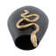 Vase courbé Mercer41, noir / or-750419543