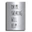 Art mural en métal Lark Manor ™ «Swearing Helps» par Jan Weiss-1433977476