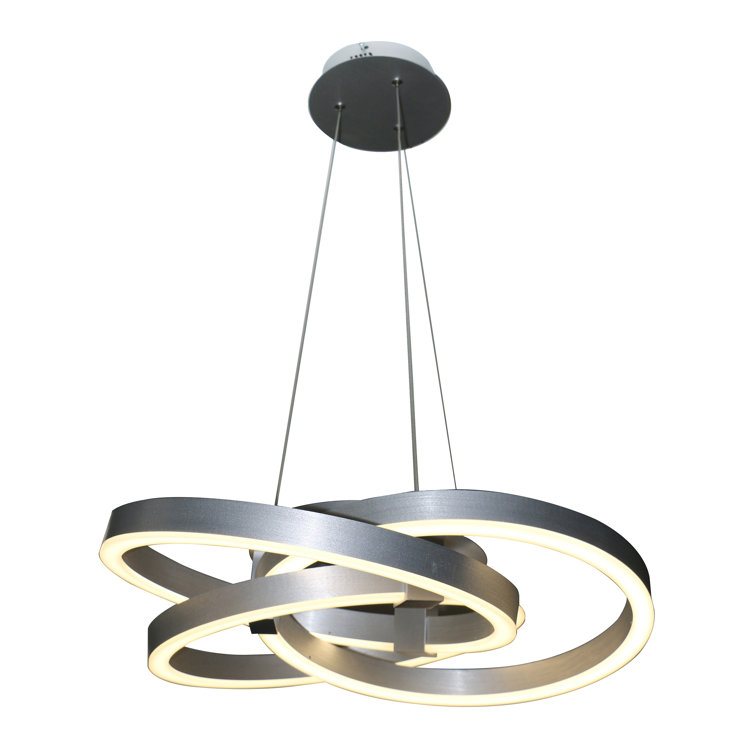 Irmlind 1-Light Novelty Geometric LED Pendant
