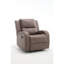 Fauteuil inclinable manuel moderne en similicuir