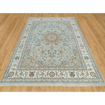 Thetisa One-of-a-Kind 7'7" X 9'9" New Age Wool Area Rug