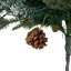 1.9' H Lighted Artificial Pine Christmas Tree