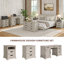 Bureau en L 67 po Farmhouse-2120368734