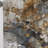 Grey Gold Delicate Abstract Brushstrokes V - Marble Curtain - Velvet Room Darkening - 1 panel-107831214