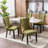 Tufted Solid Wood Velvet Upholstered Dining Chair-883621110