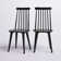 Delphina 17" Wide Mid-Century Modern Solid Wood Windsor Back Dining Chair