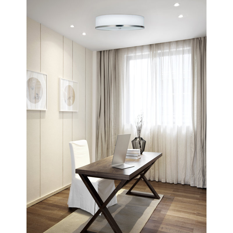Scalli Fabric LED Flush Mount