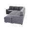 Canapé modulaire 4 pièces convertible-1315462485