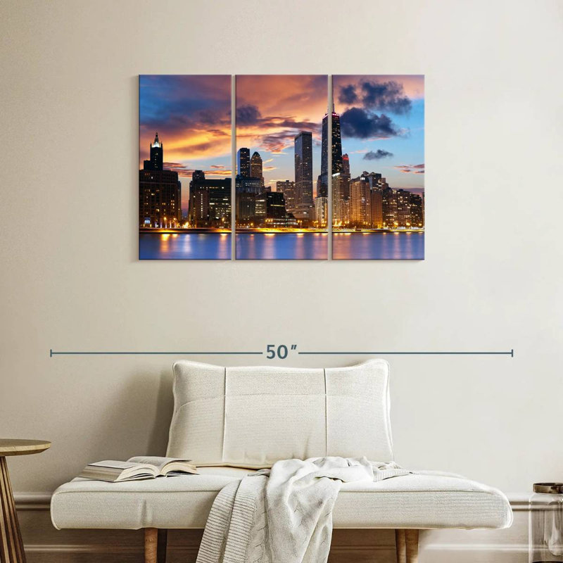 Horizon de Tergel Urban Chicago, H 24 po x l 38 po