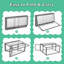 Poulailler portatif Coaxum, panneau solaire verrouillable-86128083