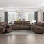 Canapé inclinable de salon moderne moelleux avec revêtement en microfibre et structure en bois massif pour plus de confort et de durabilité-714890851