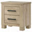 Table de chevet 2 tiroirs